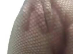 teens ass fishnet