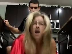 fucks stepmom kitchen