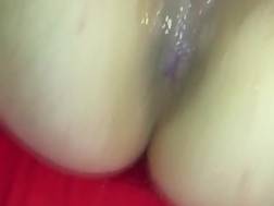 stroking twat wet squirt