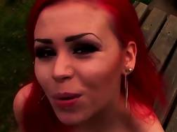 redhaired smoking fuckin public