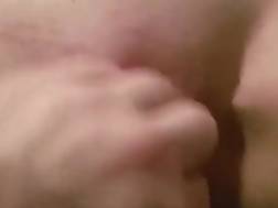 pov fisting pussy masturbates