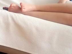 girlfriend relaxing sexual legs