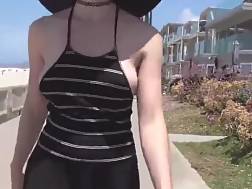 shows boobs cunt beach