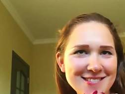 sweet teen blows mouthful