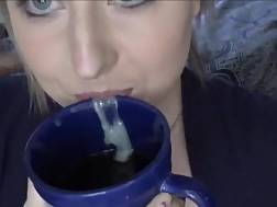 coffee sperm play teen