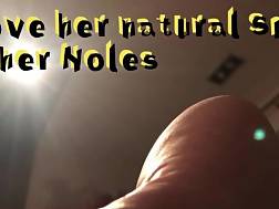 holes make cum facesitting