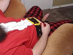 xmas blowjob cumshot