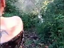 outdoors masturbation