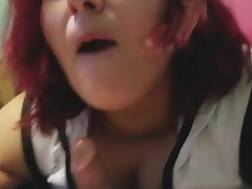 nasty enjoys swallowing cum