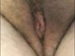 hairy bbw wanking wet