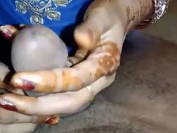 wife full mehndi blowjob