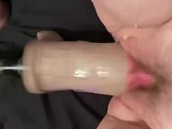 vagina stretching fat toy