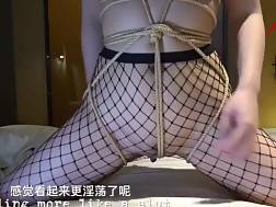 oriental slave bondage fishnet