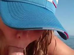 selfie nudist couple beach