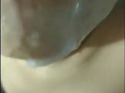 gf fucking gulping sperm