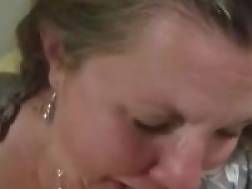 wife blows huge facial