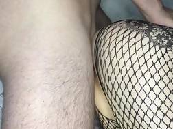 pounding nymph fishnets doggy