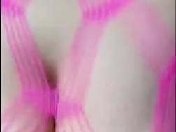 blondie fishnet pov