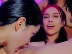 three lesbians live cam