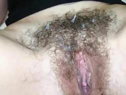 jerk hairy cunt jizz