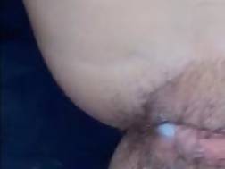 penetrating touching hairy snatch