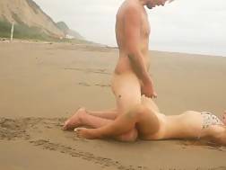 teenager vagina public beach