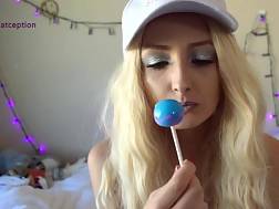 blond suck oral asmr