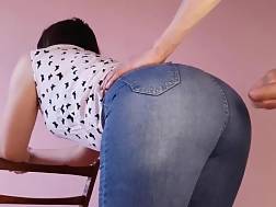 cum big assed denim