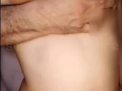 melons touching cunt penis