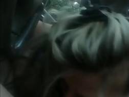 pecker milf sucks car