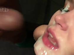 covered jizz sucking black