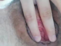 closeup twat jerking