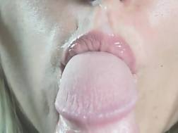 closeup tongue bj