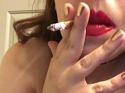 chubby teen smoking goddess