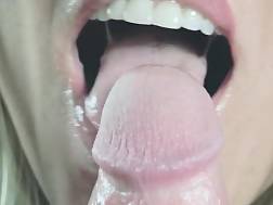 closeup edging suck