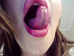 mouth tongue tease