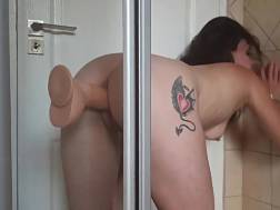 suction fucktoy shower door