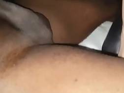 darkhaired blowjob black jizz