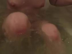 blowing penis bath