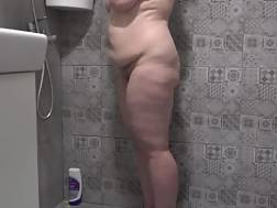 hidden shower mature wife
