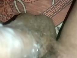 unshaved vagina creampied