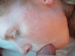 teenager redhaired pov blow