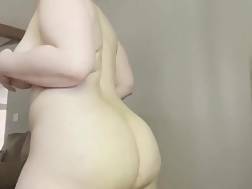 boobed chubby undresses teases