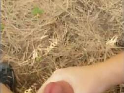 outdoor handjob