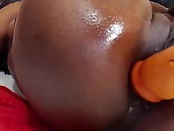 wet anal ebony play