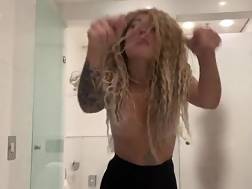 dancing shower drilled