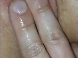wife fingerfucking dildo play