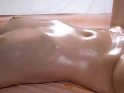 oiled massage shaking squirt