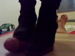 pov heels boots dick