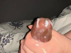 handjob massive cum cock